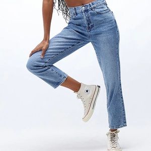 PacSun high rise straight jeans